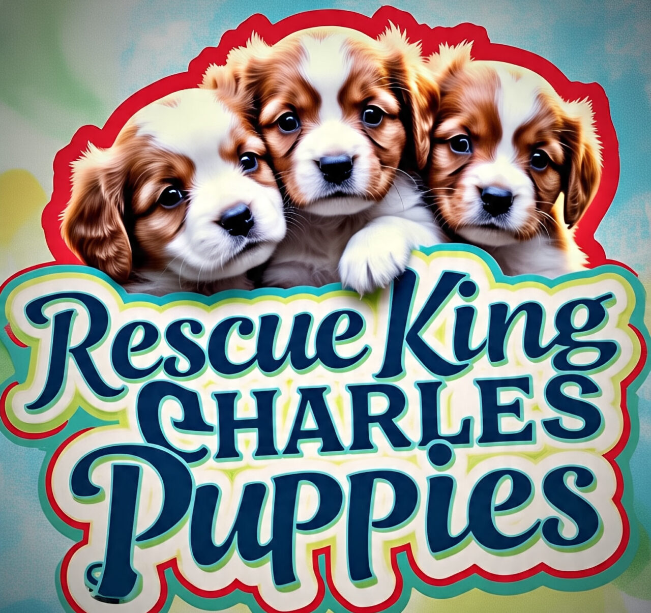 Rescue King Charles Puppies